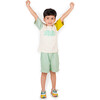 Dream T-Shirt With Shorts Unisex Set, Coral & Aqua - Mixed Apparel Set - 3
