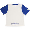 Be-Reefliable Drop Shuoulder T-Shirt, Blue - T-Shirts - 2