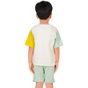 Dream T-Shirt With Shorts Unisex Set, Coral & Aqua - Mixed Apparel Set - 4
