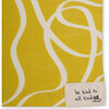 Reef Print Unisex Short Sleeve T-Shirt, Mustard - T-Shirts - 4