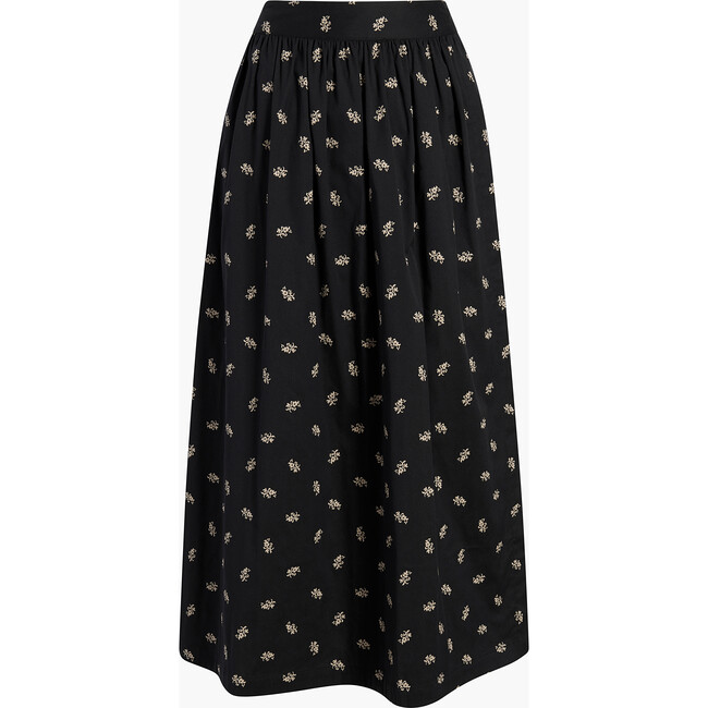 The Krista Skirt, Khaki Autumn Paisley