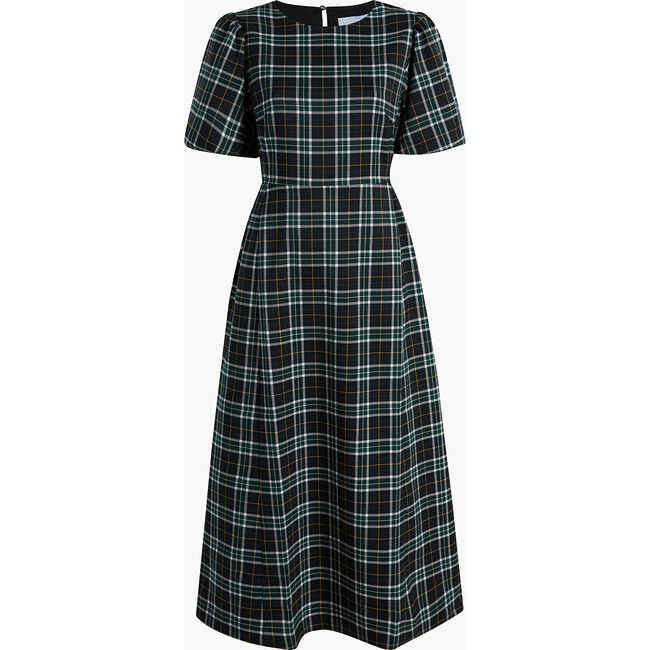 The Constance Dress,  Green Multi Wallace Plaid