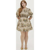 The Vivi Nap Dress, Multi Equestrian Toile Stretch Crepe - Dresses - 3
