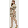 The Vivi Nap Dress, Multi Equestrian Toile Stretch Crepe - Dresses - 4