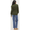 The Winter Sweater, Leaf Green Rib Knit - Sweaters - 6