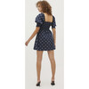 The Athena Nap Dress, Navy Autumn Paisley Jacquard - Dresses - 6