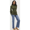 The Winter Sweater, Leaf Green Rib Knit - Sweaters - 8