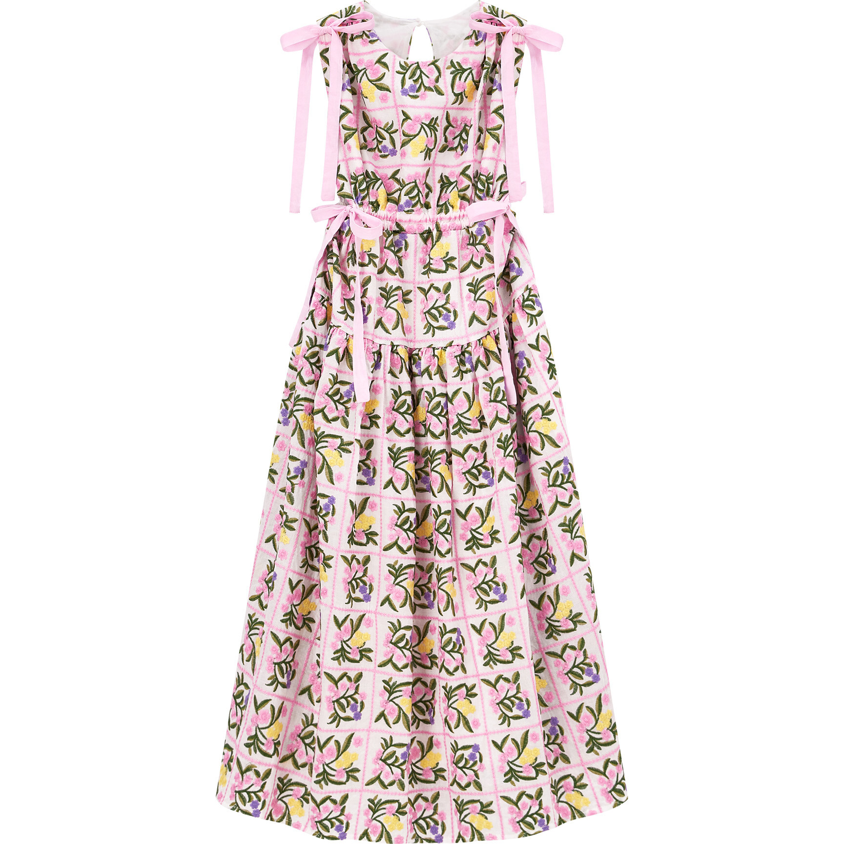 Millie Embroidered Maxi Dress,Multi - Rompers - 1