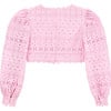 Cecilia Top, Pink - Blouses - 3