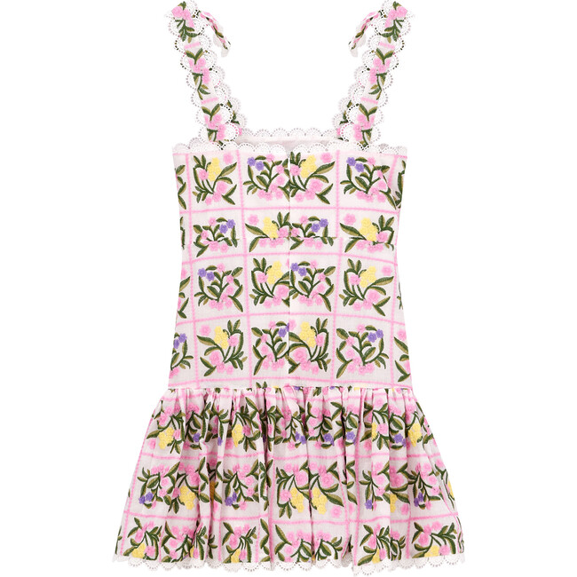 Millie Embroidered Mini Dress, Multi - Dresses - 3