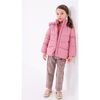 Hooded Puffer Jacket, Pink - Jackets - 5