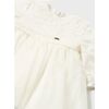 Embroidered Tulle Dress, White - Dresses - 2