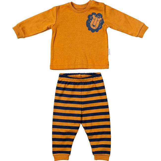 Tiger Graphic Outfit, Yellow