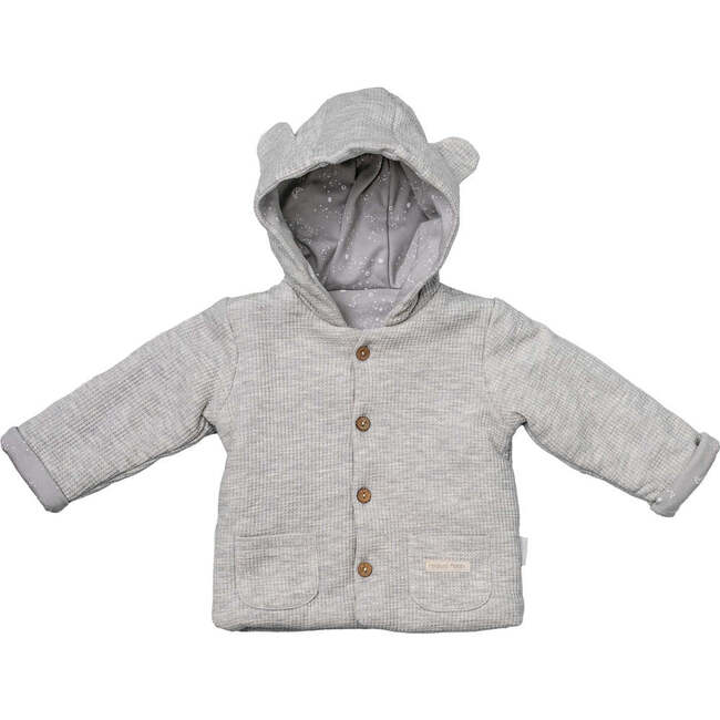 Hooded Penguin Jacket, Grey