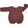 Mini Charlie Bubble in Navy Peony - Rompers - 2