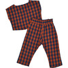Mini Leonor Pant Set in Navy Peony - Mixed Apparel Set - 2