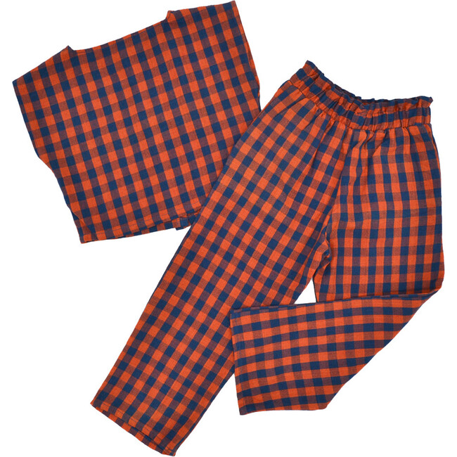 Leonor Pant Set in Navy Peony - Mixed Apparel Set - 6