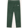 Regular Fit Corduroy Trousers, Forest Green - Pants - 2