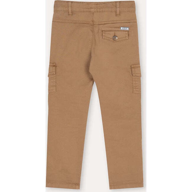 Regular Fit Cargo Trousers, Chocolate - Pants - 2