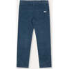 Regular Fit Corduroy Trousers, Blue Denim - Pants - 2