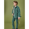 Regular Fit Corduroy Trousers, Forest Green - Pants - 3