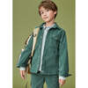 Long Sleeve Corduroy Shirt, Forest Green - Shirts - 3