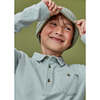 Long Sleeve Polo Shirt, Dolphin Grey - Polo Shirts - 4