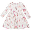 Ballet Twirly L/S Dress Pink, Multi - Dresses - 1 - thumbnail