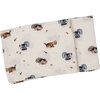 Turkey Swaddle Blanket, Cream - Swaddles - 1 - thumbnail