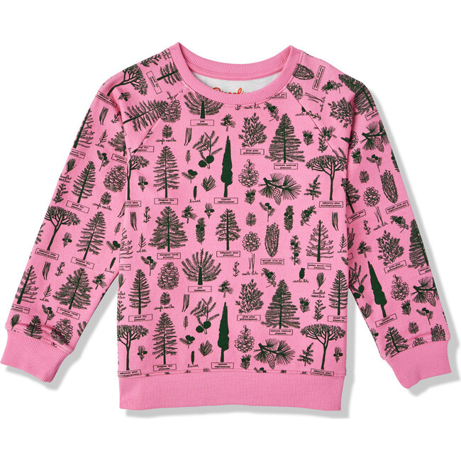 French Terry Print Relaxed Sweatshirt, Botany