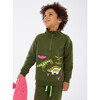 French Terry Print Half Zip Sweatshirt, Paleontology - Sweatshirts - 2