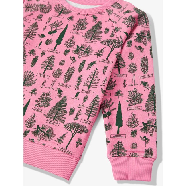 French Terry Print Relaxed Sweatshirt, Botany - Sweatshirts - 3