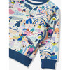 French Terry Print Relaxed Sweatshirt, Activism - Sweatshirts - 3