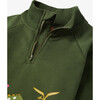 French Terry Print Half Zip Sweatshirt, Paleontology - Sweatshirts - 4