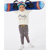 French Terry Print Half Zip Sweatshirt, Snow Sports - Sweatshirts - 5