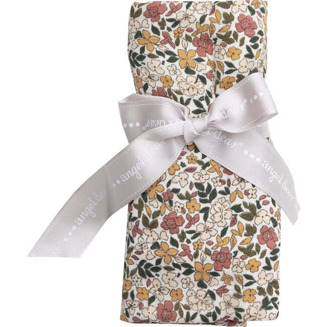 Natural Fall Floral Swaddle Blanket, Multi - Swaddles - 2