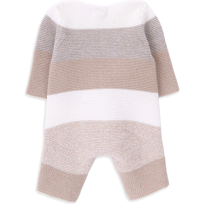 Jude Knit Long Sleeve Jumpsuit, Stripes - Rompers - 3