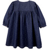 Jaqueline Long Sleeve Dress, Blue - Dresses - 3