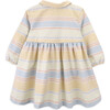 Jane Flannel Long Sleeve Dress, Stripes - Dresses - 3