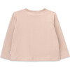 Bee Round Neck Long Sleeve T-Shirt, Beige - T-Shirts - 3