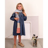 Jaqueline Long Sleeve Dress, Blue - Dresses - 4
