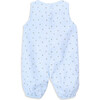 Acorn Sea Flannel Jumpsuit, Blue - Rompers - 3