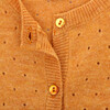 Baby Girl Long Sleeve Cardigan, Yellow - Cardigans - 2