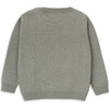 Snail Knit Long Sleeve Sweater, Green - Sweaters - 3