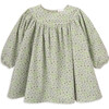 Acacia Long Sleeve Corduroy Dress, Green - Dresses - 1 - thumbnail