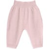 Jeth Knit High Waist Trousers, Pink - Pants - 1 - thumbnail