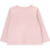 Flower Round Neck Long Sleeve T-Shirt, Pink - T-Shirts - 3