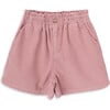 Sadie Corduroy Zipper Shorts, Pink - Shorts - 1 - thumbnail