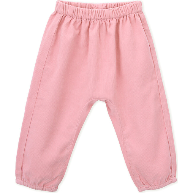 Baby Girl Corduroy Corduroy Trousers, Pink