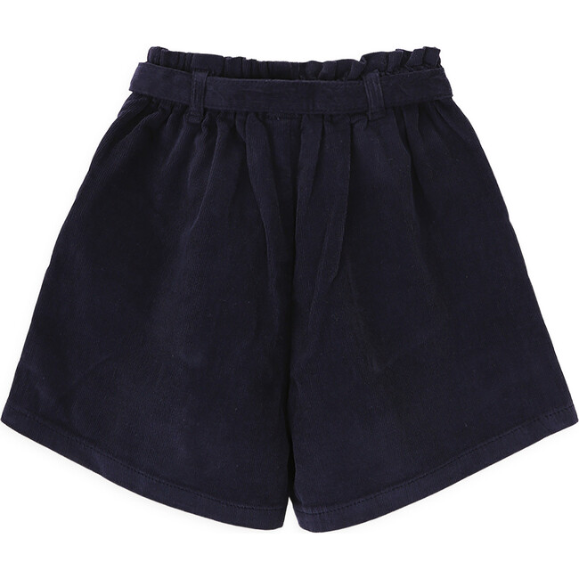 Mattea Corduroy Corduroy Shorts, Blue - Shorts - 3